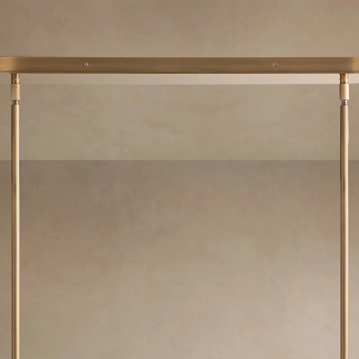 Hand Blown Glass Linear Chandelier, 10 Light Luxury