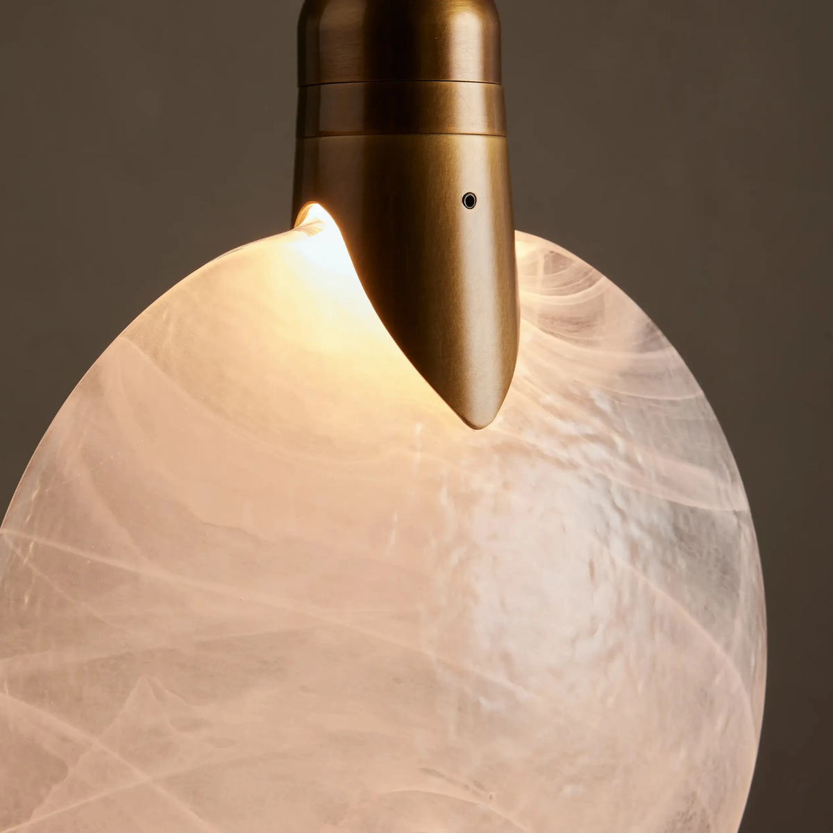 Hand Blown Glass Linear Chandelier, 10 Light Luxury