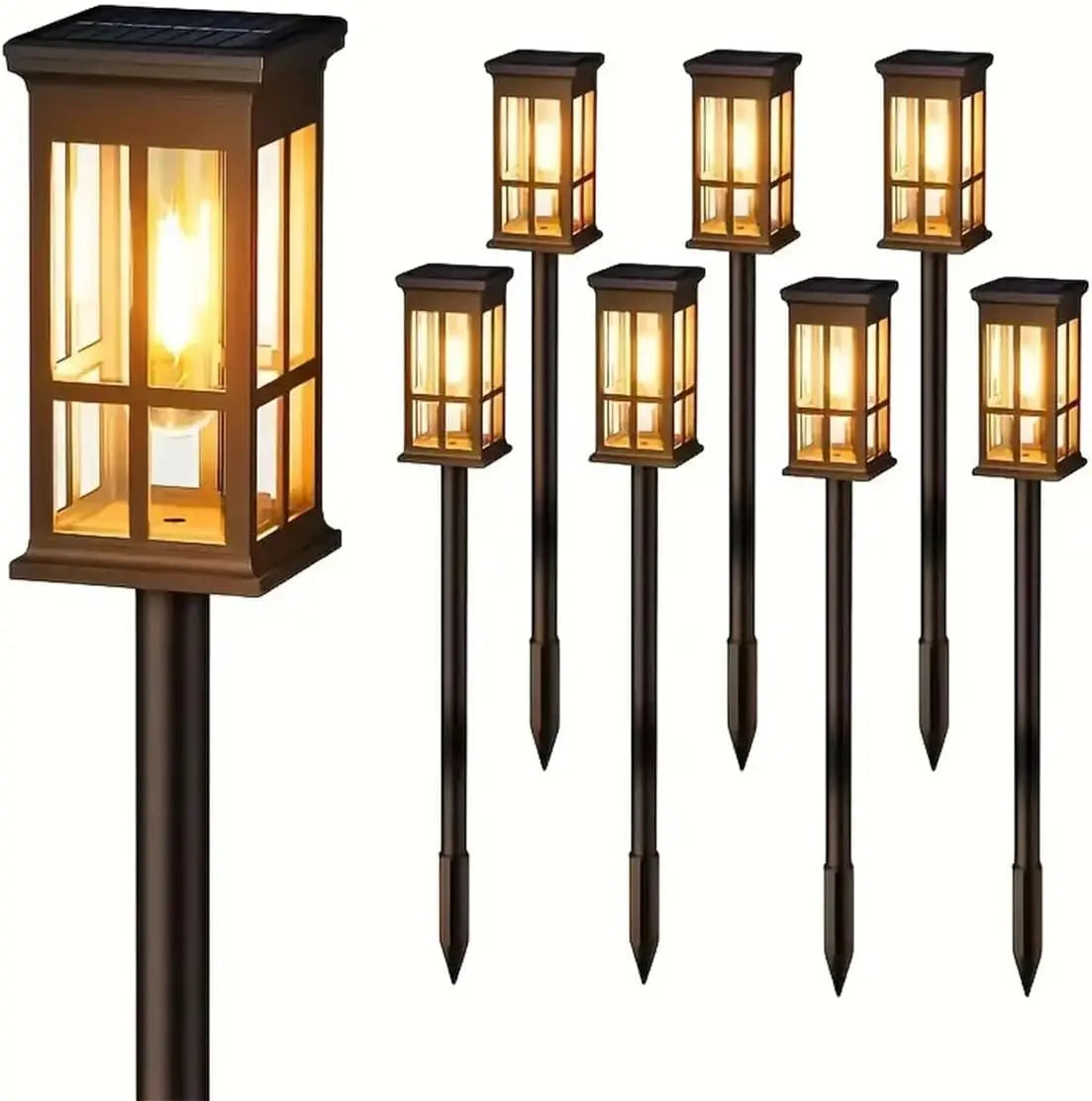 Solar Pathway Light Outdoor Solar Lamp Waterproof Landscape Lighting