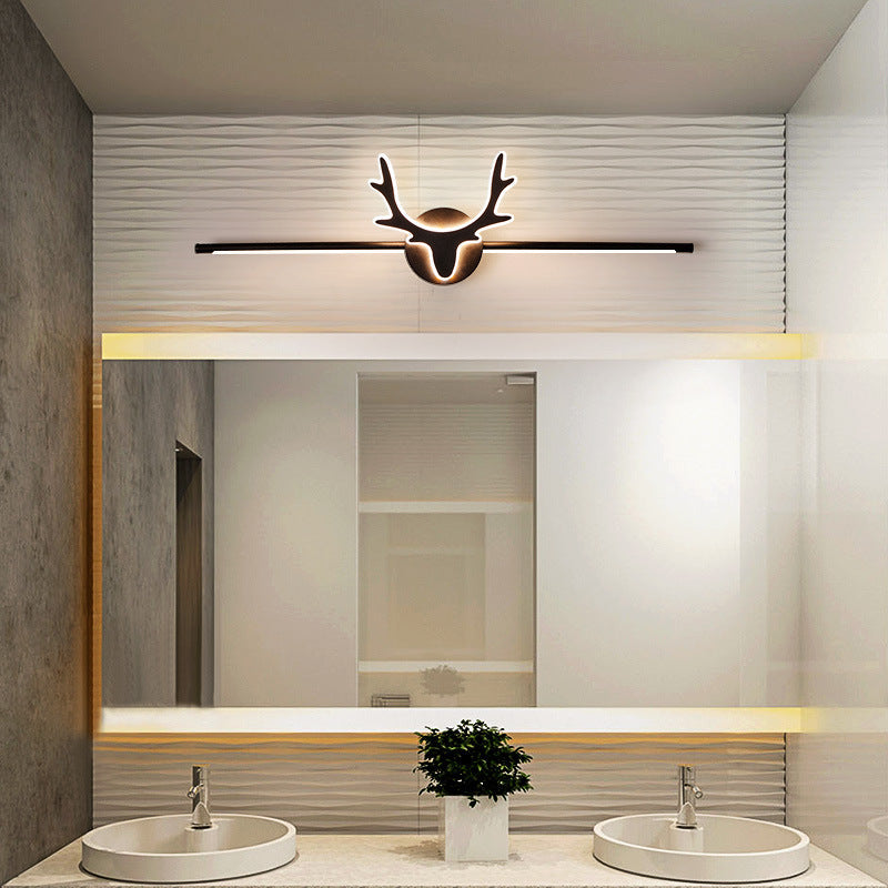 Scandinavian Deer Iron Acrylic LED Vanity Light