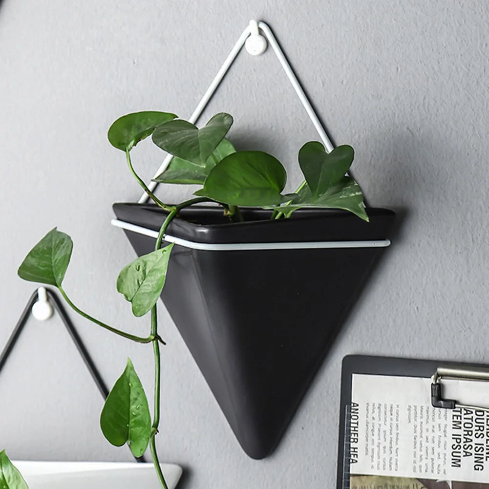Nordic Wall Mounted Ceramic Planter