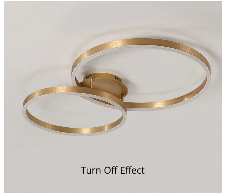 Nordic Round Circle Chandelier