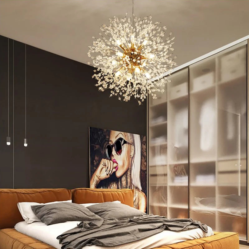Dandelion LED Sputnik Pendant Light