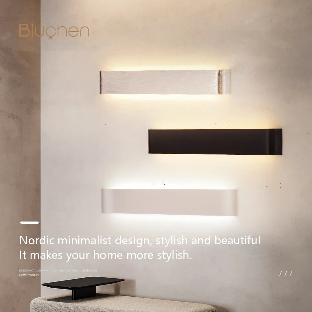 Led Wall Sconce Light Decor Wall Lamp Living Room Bedroom Indoor Wall