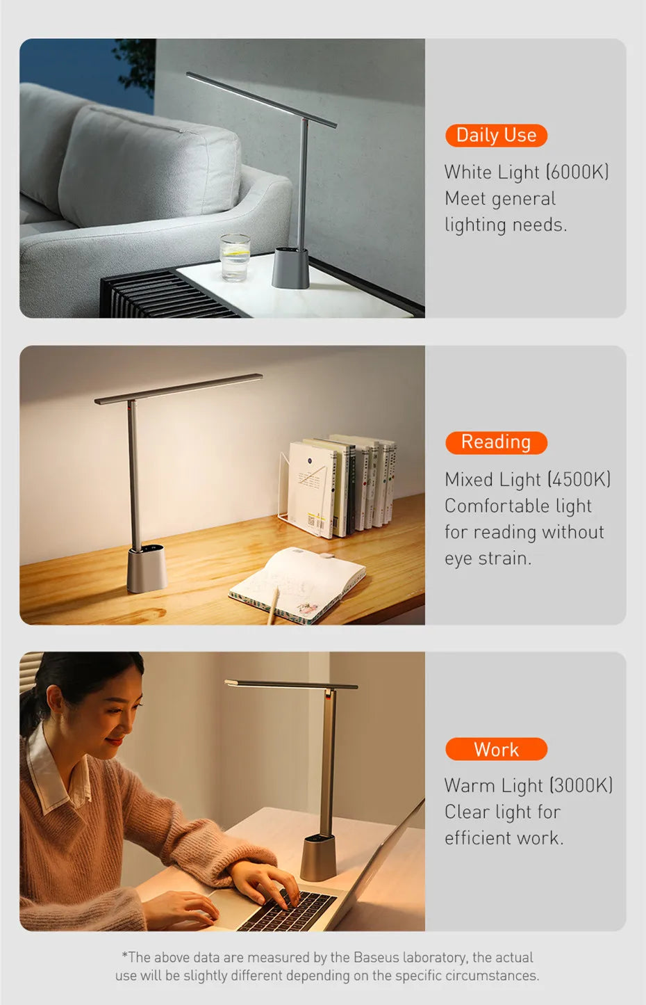 Baseus Foldable LED Desk Lamp