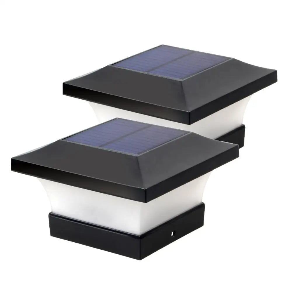 Solar Post Cap Light Set of 2
