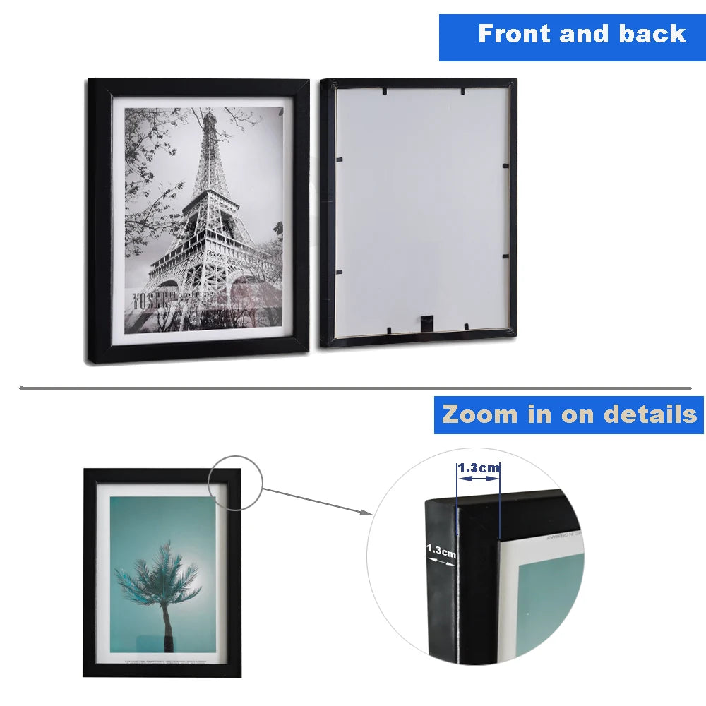 Wooden Photo Frame Set