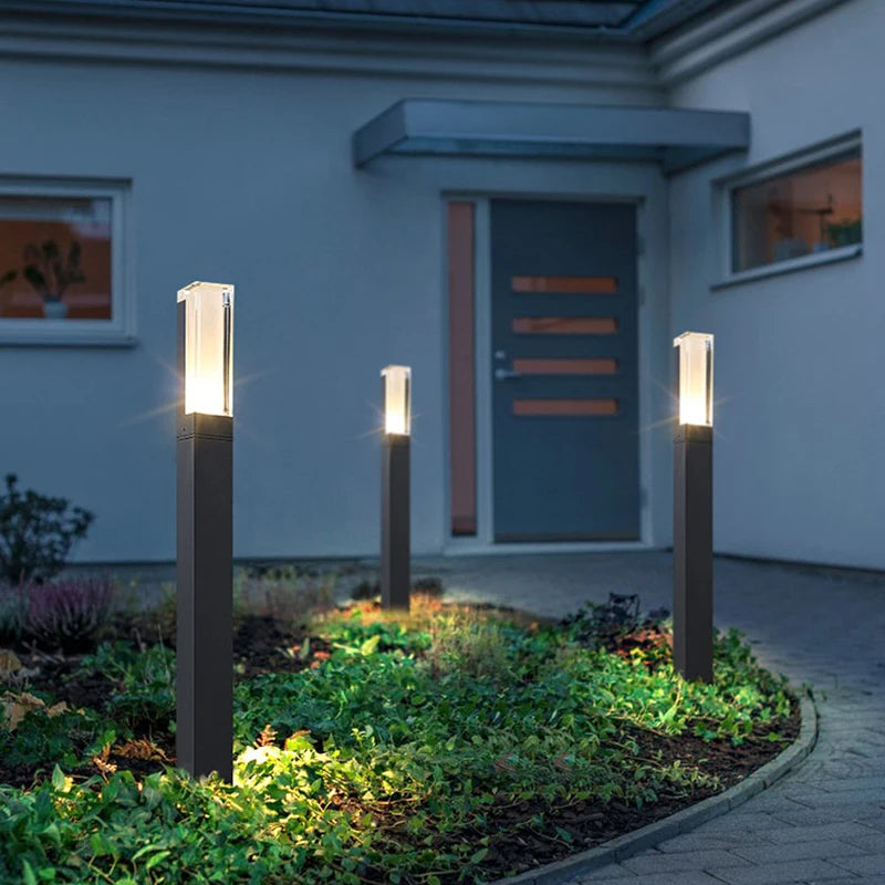Aluminium Garden Bollard Path Light