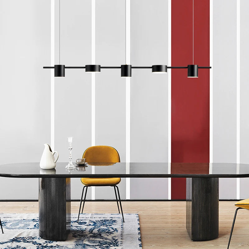 Modern LED Linear Bar Pendant Light
