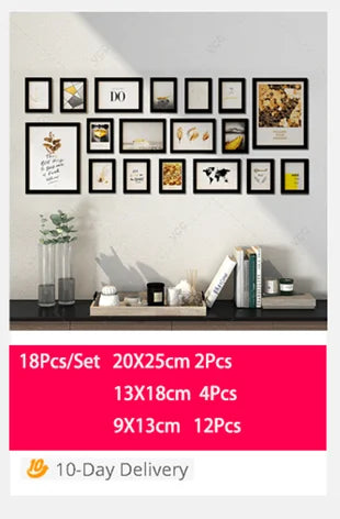 Custom Square Wood Photo Frame
