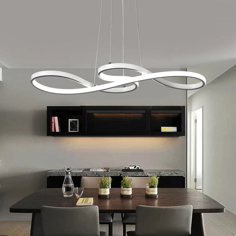 Modern Linear Island Pendant Light