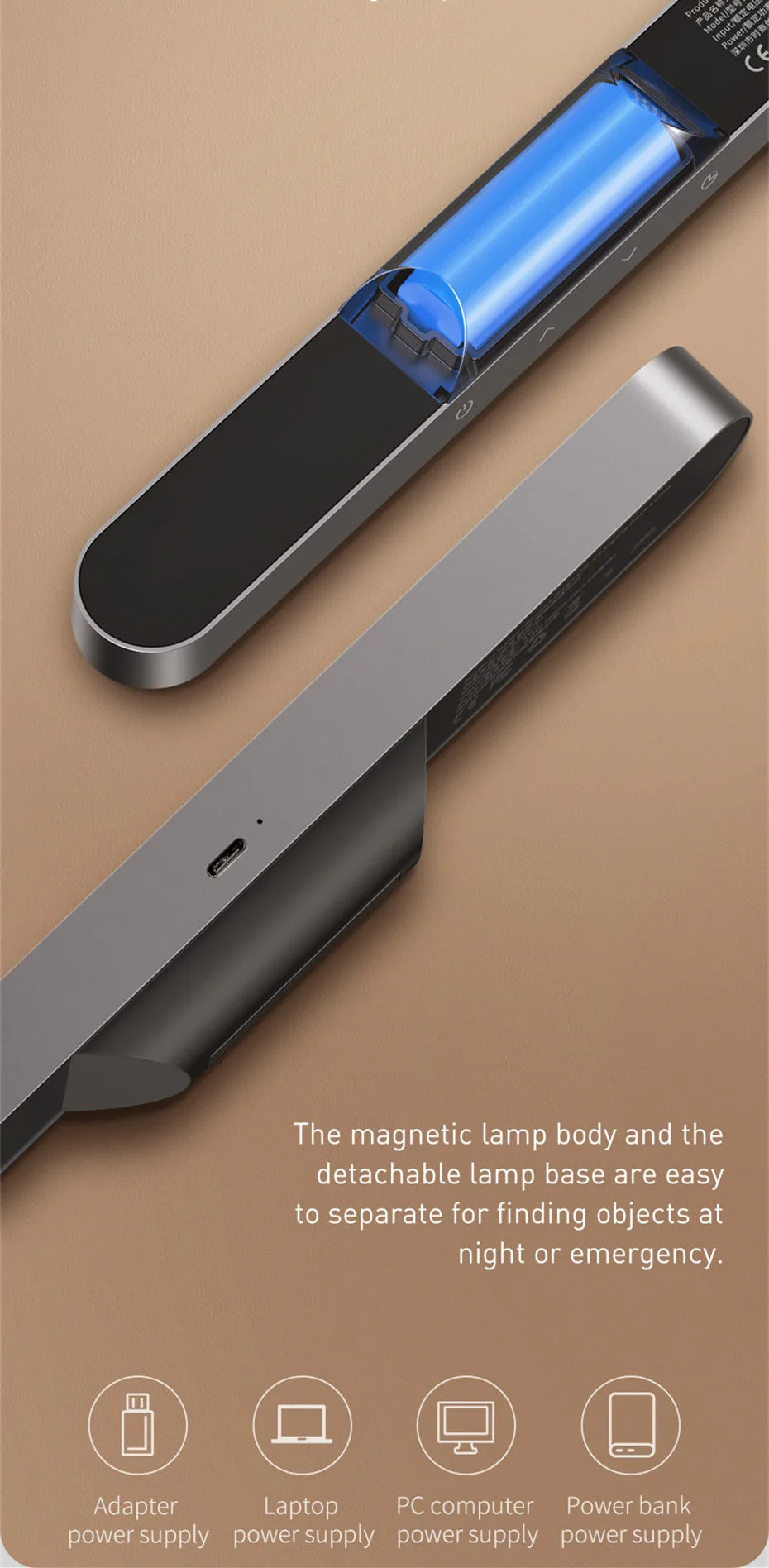 Baseus Magnetic Hanging Night Lamp