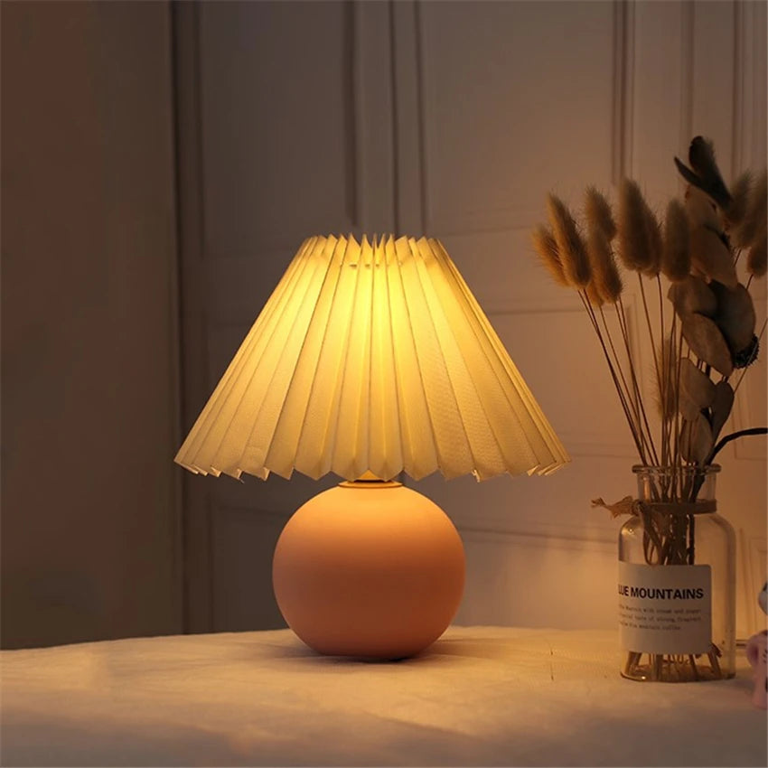 Ceramic Bedside Table Lamp
