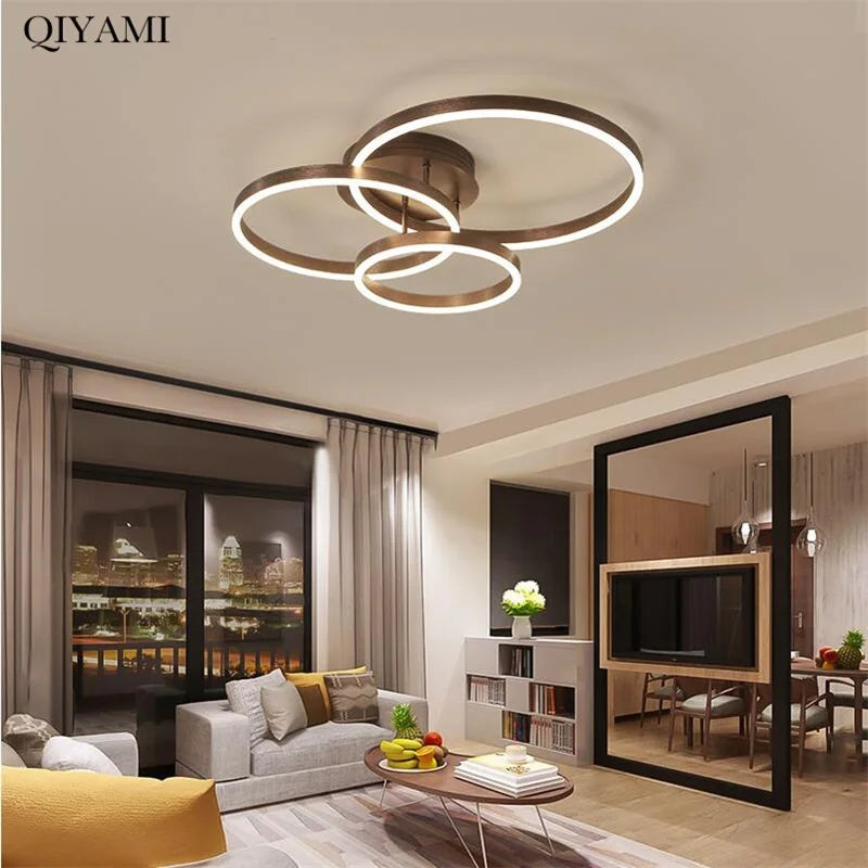 Nordic Round Circle Chandelier