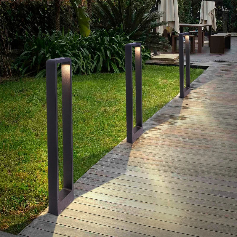 7W Aluminum LED Garden Bollard Lawn Light