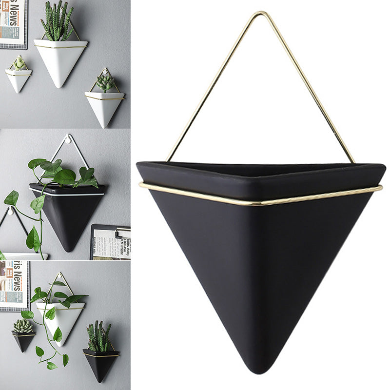 Nordic Wall Mounted Ceramic Planter
