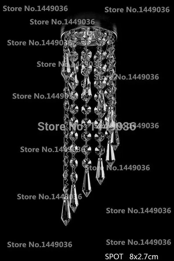 D85mm LED K9 Crystal Chandeliers sitting room, corridor, kitchen,
