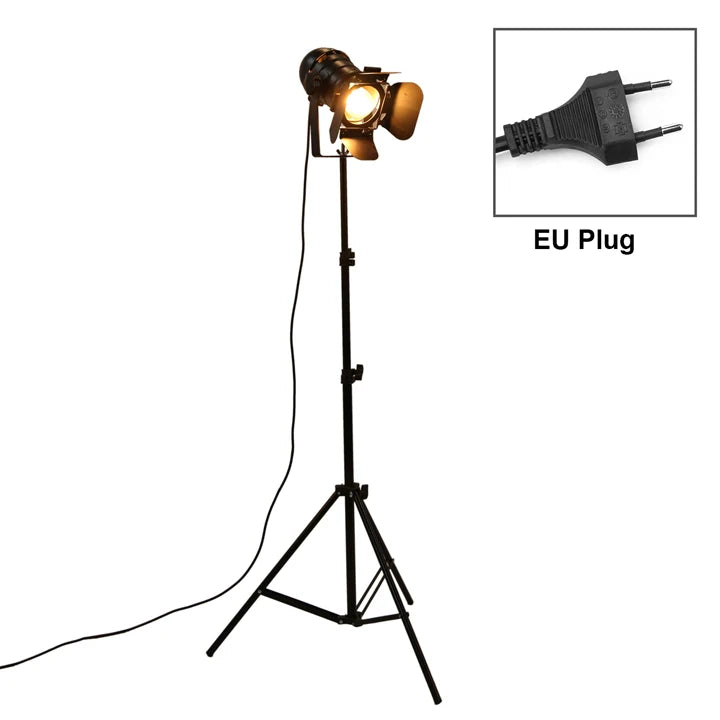 Industrial Retro Tripod Floor Lamp