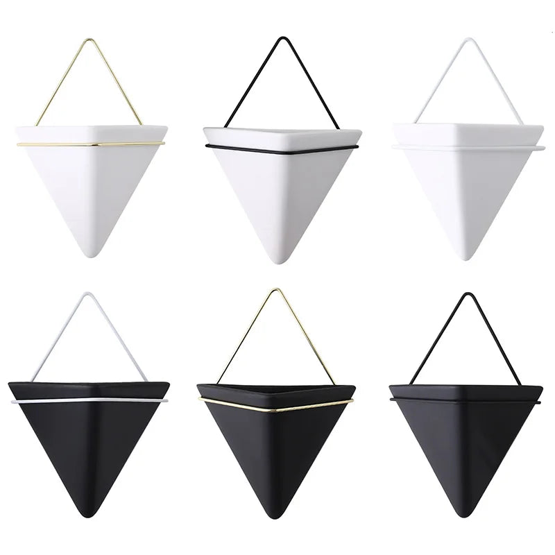 Nordic Wall Mounted Ceramic Planter