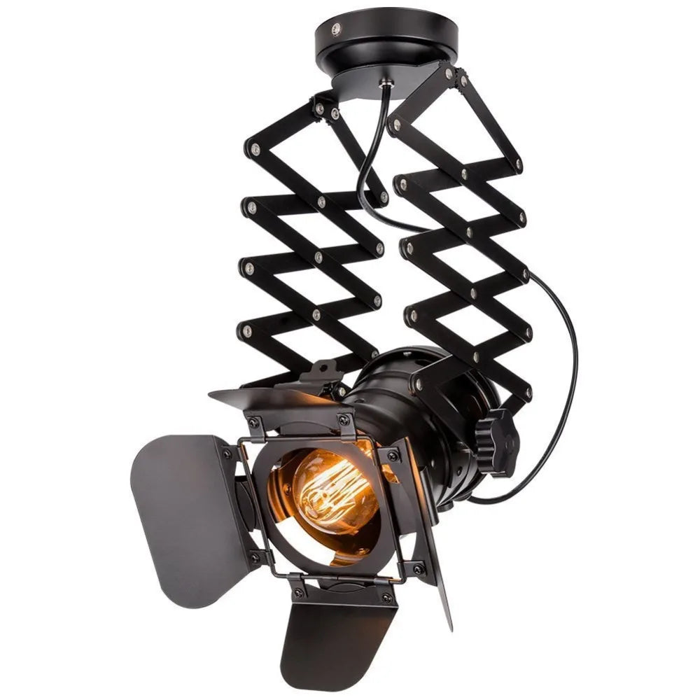 Industrial Retro Tripod Floor Lamp