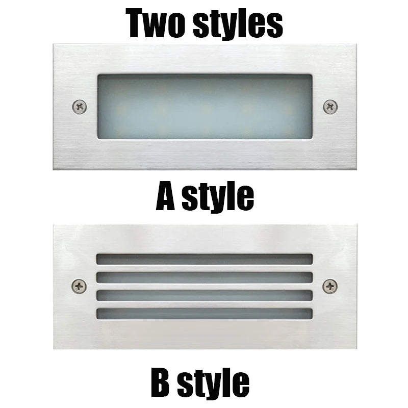 LED Deck Step Light 3W 4W Underground Lamp Recessed Stair Paitio