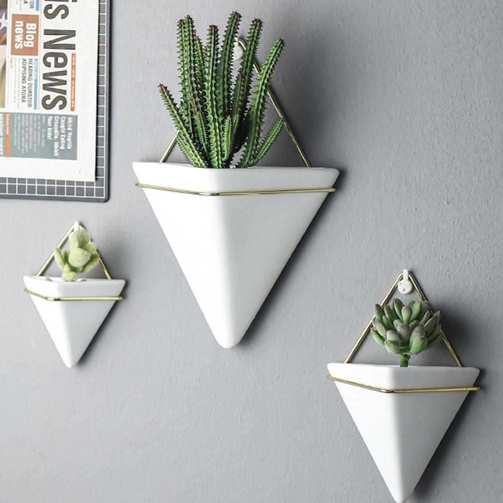 Nordic Wall Mounted Ceramic Planter