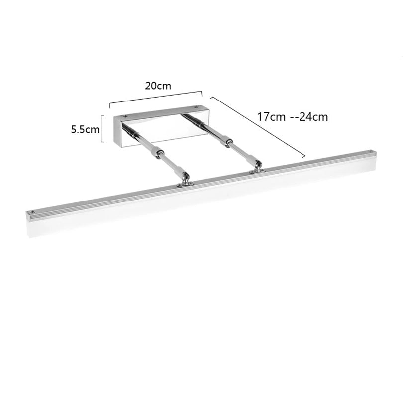 Retractable Vanity Makeup Light