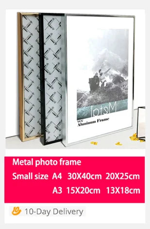 Custom Square Wood Photo Frame