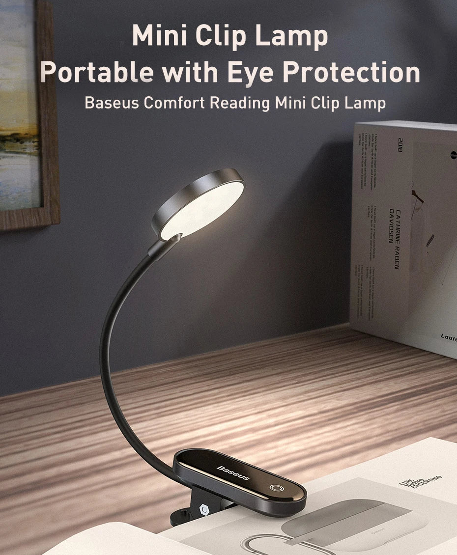 Baseus Rechargeable Clip Lamp
