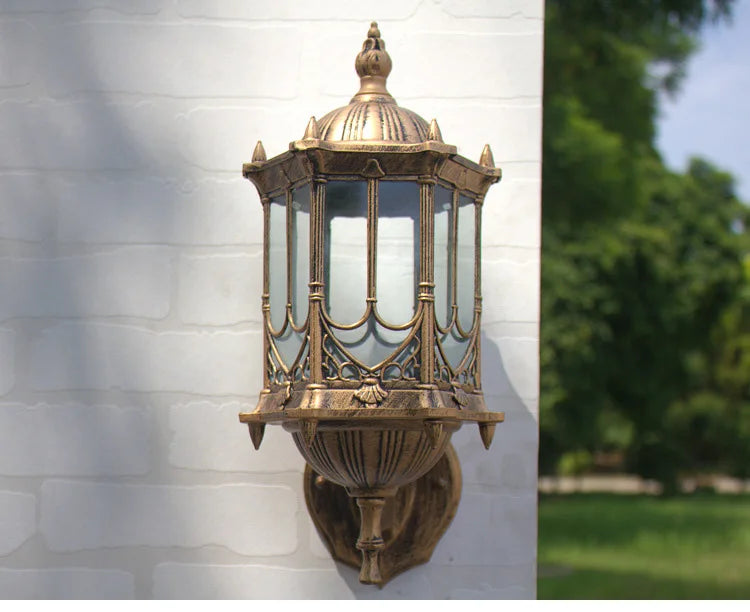 Antirust Retro Outdoor Wall Lantern
