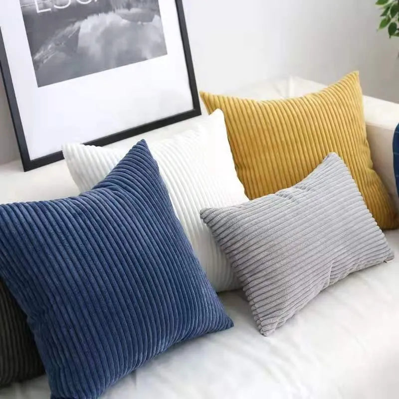 Wide Wale Corduroy Cushion Cover