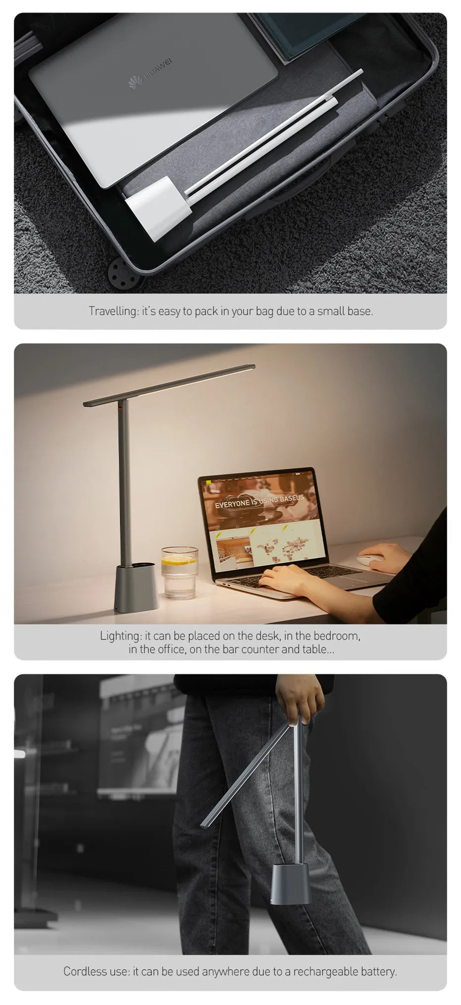 Baseus Foldable LED Desk Lamp