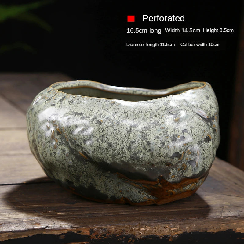 Retro Ceramic Succulent Pot