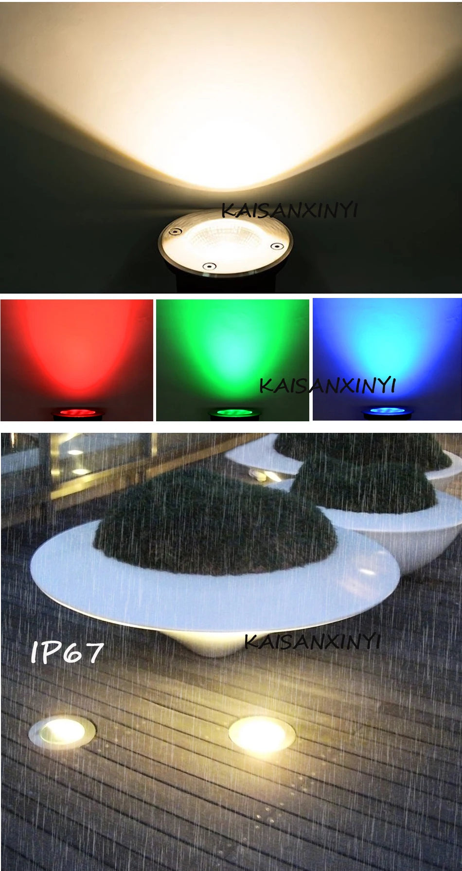 Waterproof Led Light Garden Underground 3W 5W 10W 15W IP67 Outdoor