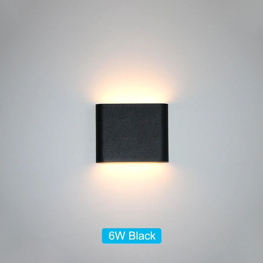 LED Outdoor Waterproof IP65 Wall Light Porch Garden Wall Lamp & Indoor