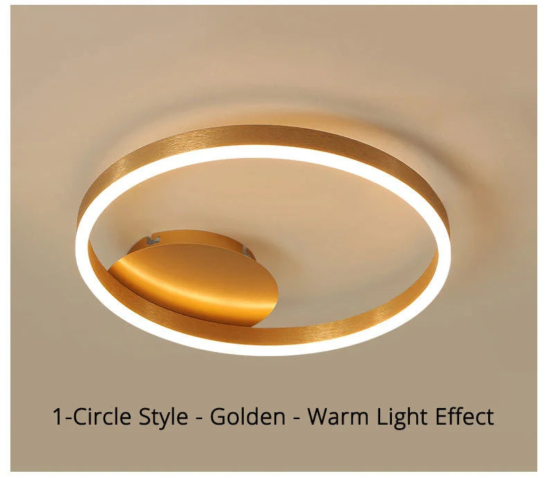 Nordic Round Circle Chandelier