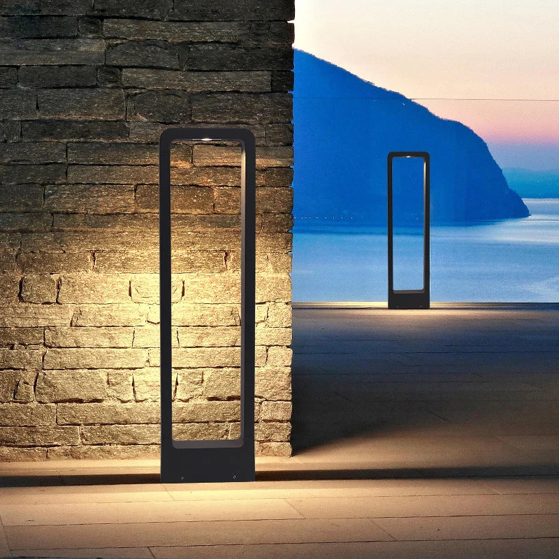 7W Aluminum LED Garden Bollard Lawn Light