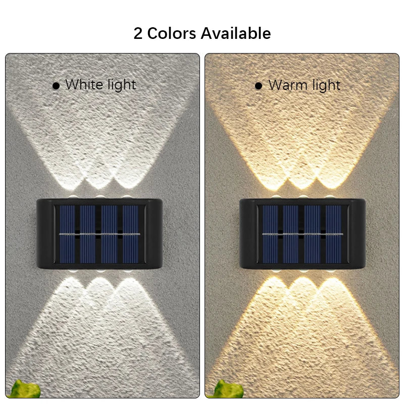 Solar Dusk to Dawn Fence Light