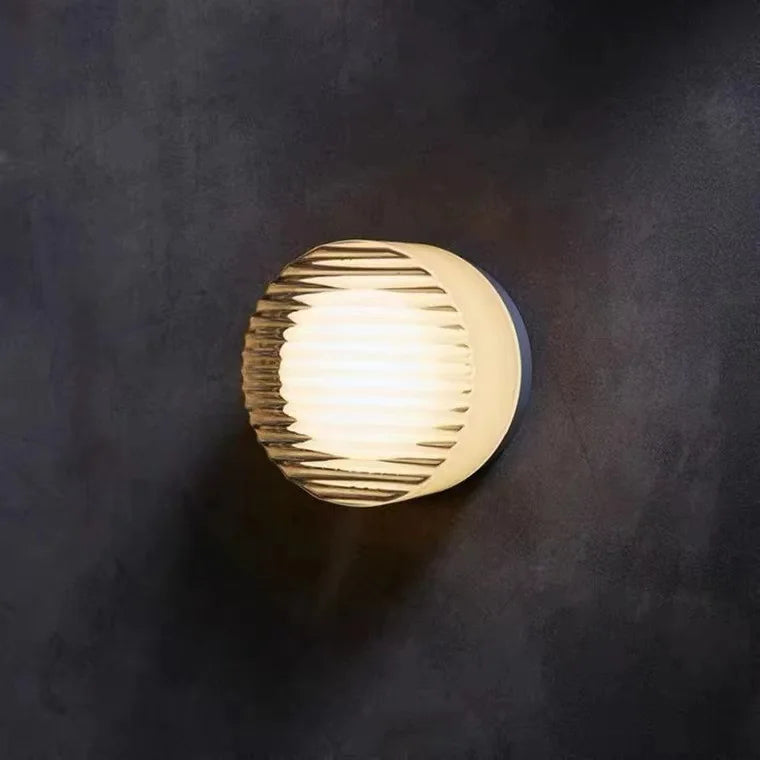 Modern Round Wall Lamp LED Acrylic Wall Light Sconce Living Room Aisel