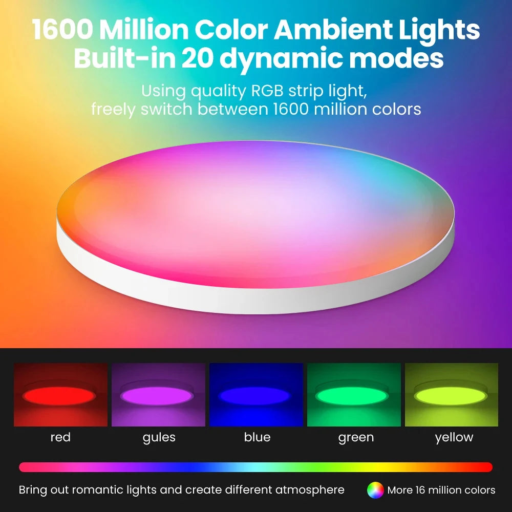 Smart Zigbee RGBCW Ceiling Light