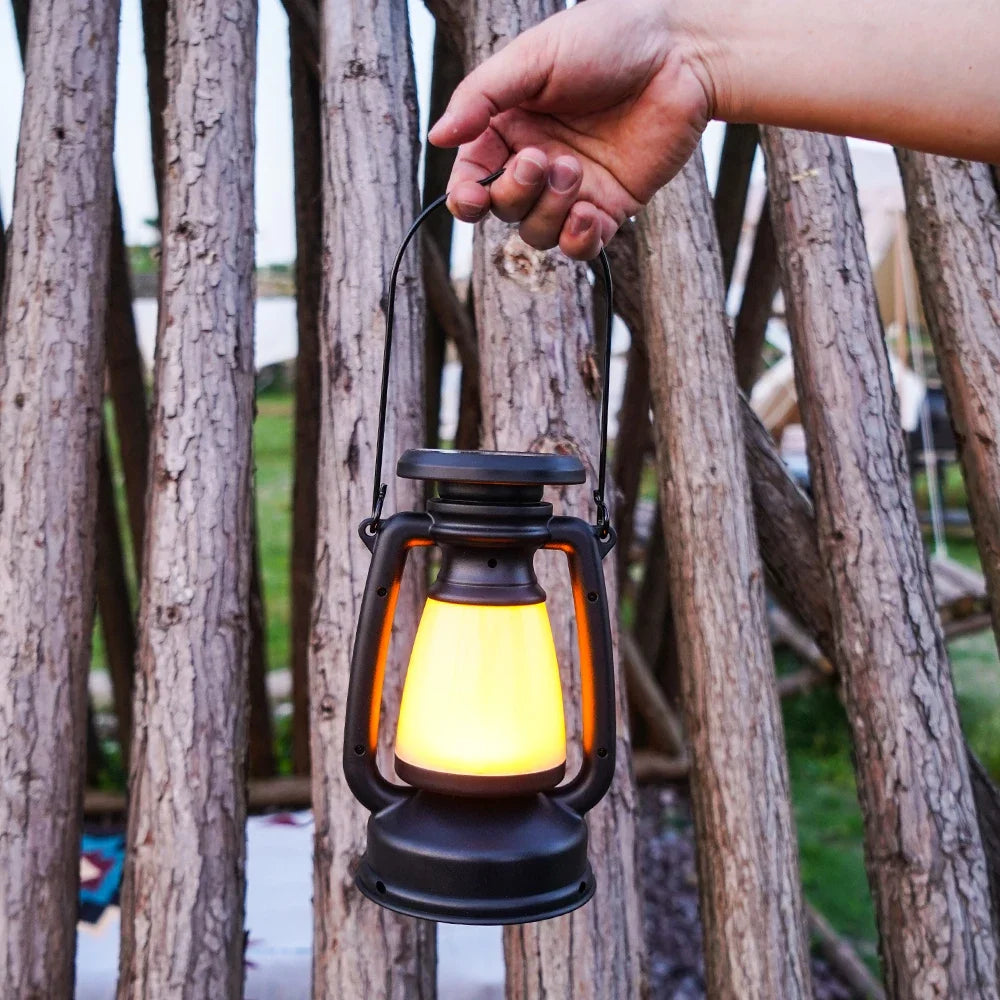 USB Rechargeable Camping Light Portable Camping Lanterns Hanging Tent