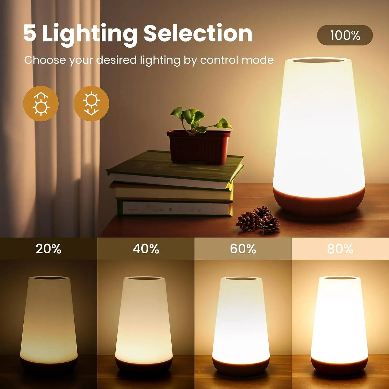 Color Changing Night Light With Remote