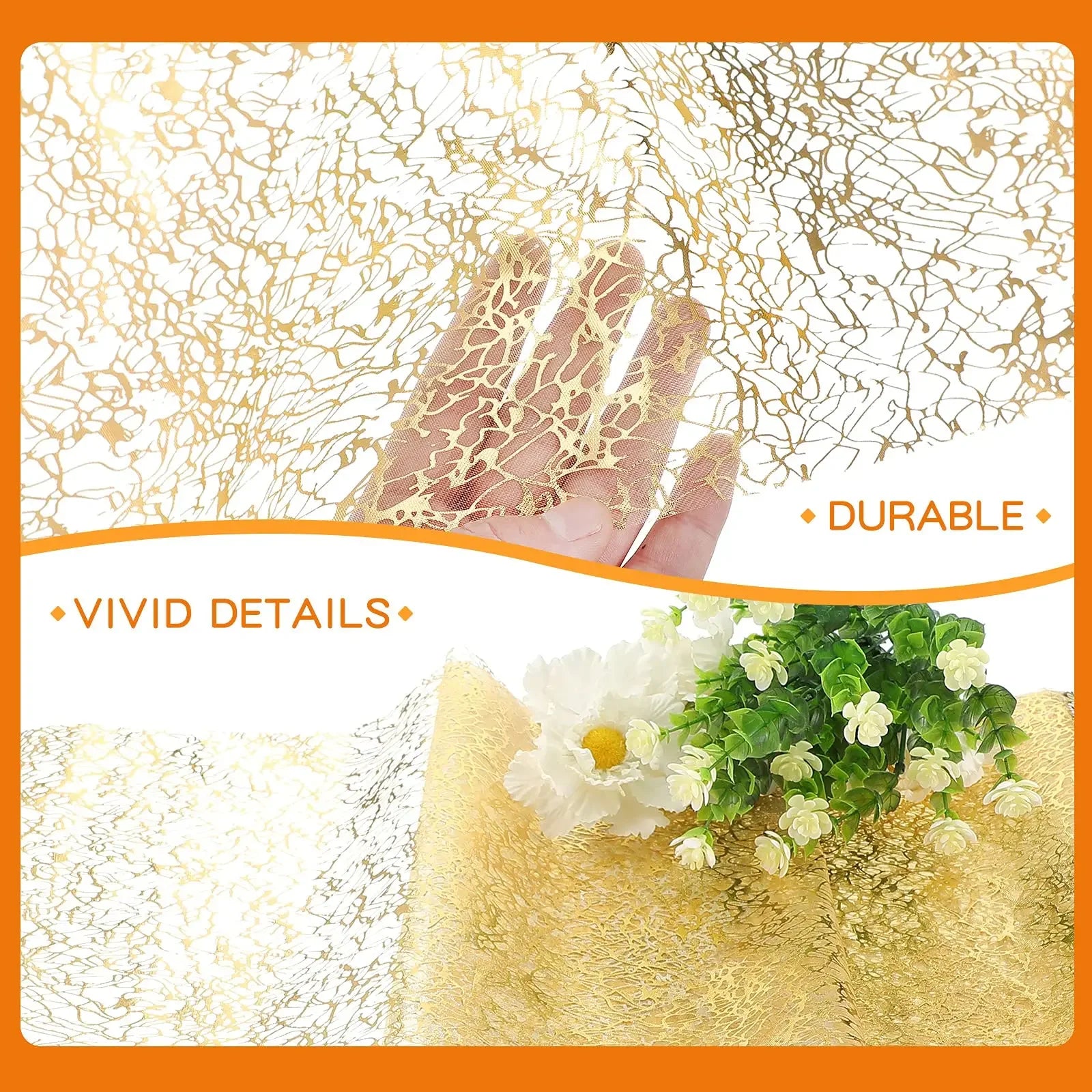 Metallic Gold Table Runner