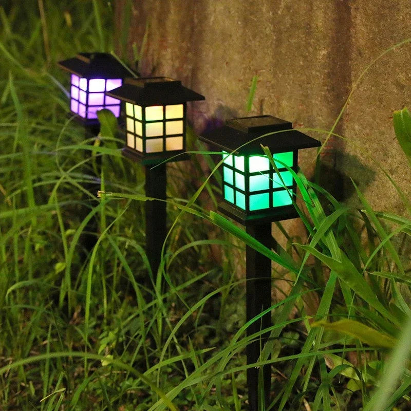 Solar Lantern Pathway Lights