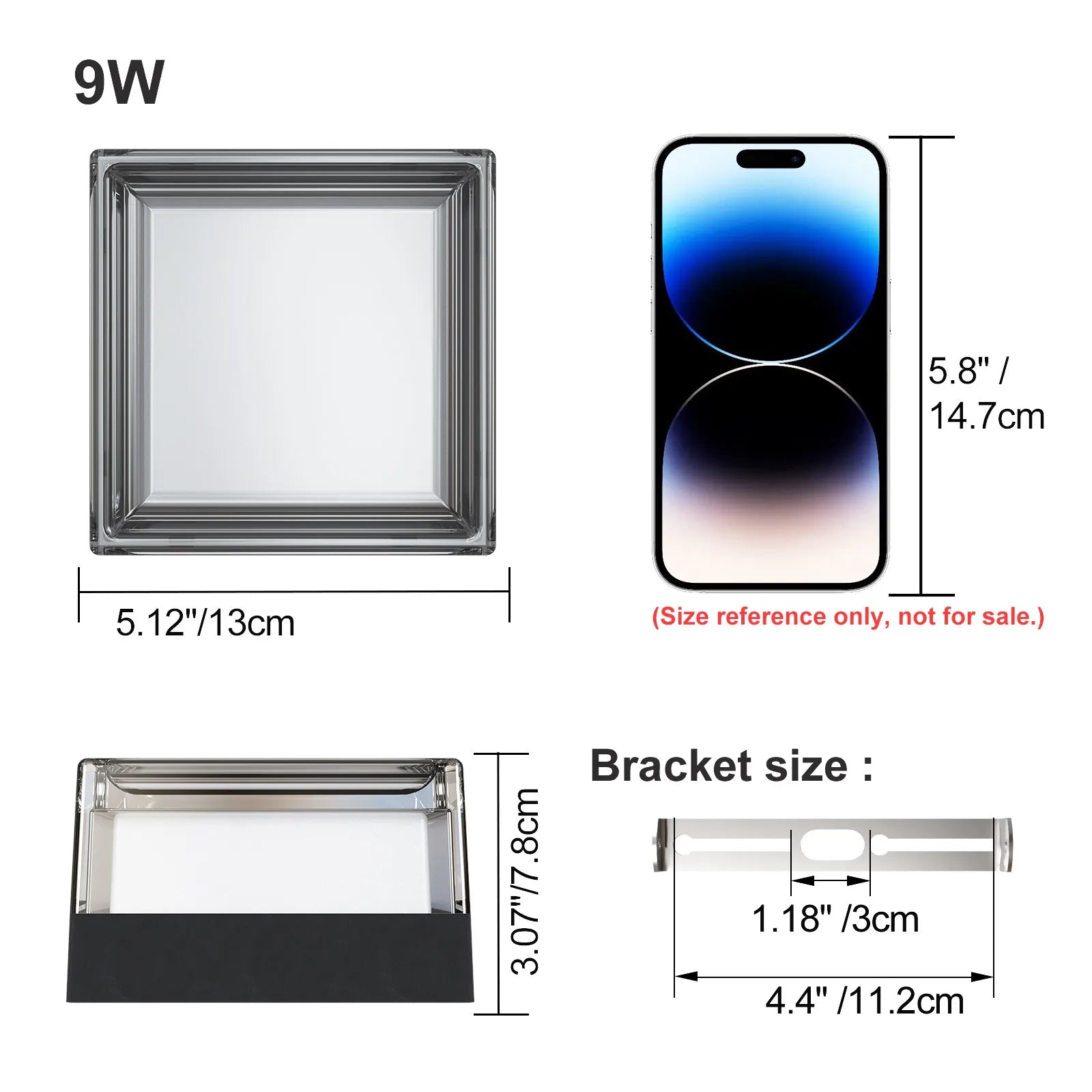 Modern 9W LED Outdoor Wall Lamp