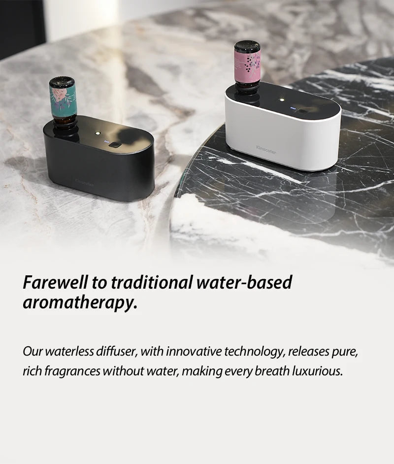 Premium Portable Waterless Aroma Diffuser Compact Essential Oil