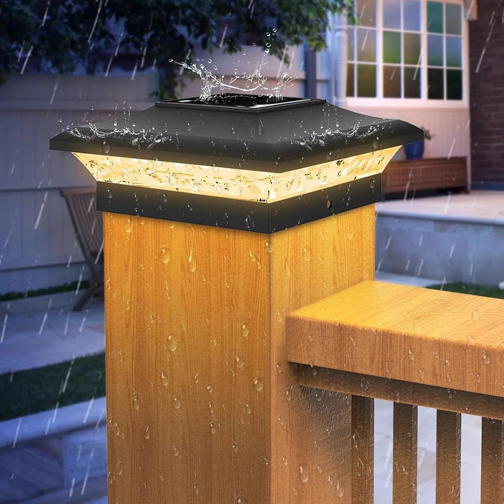 Solar Fence Post Cap Light