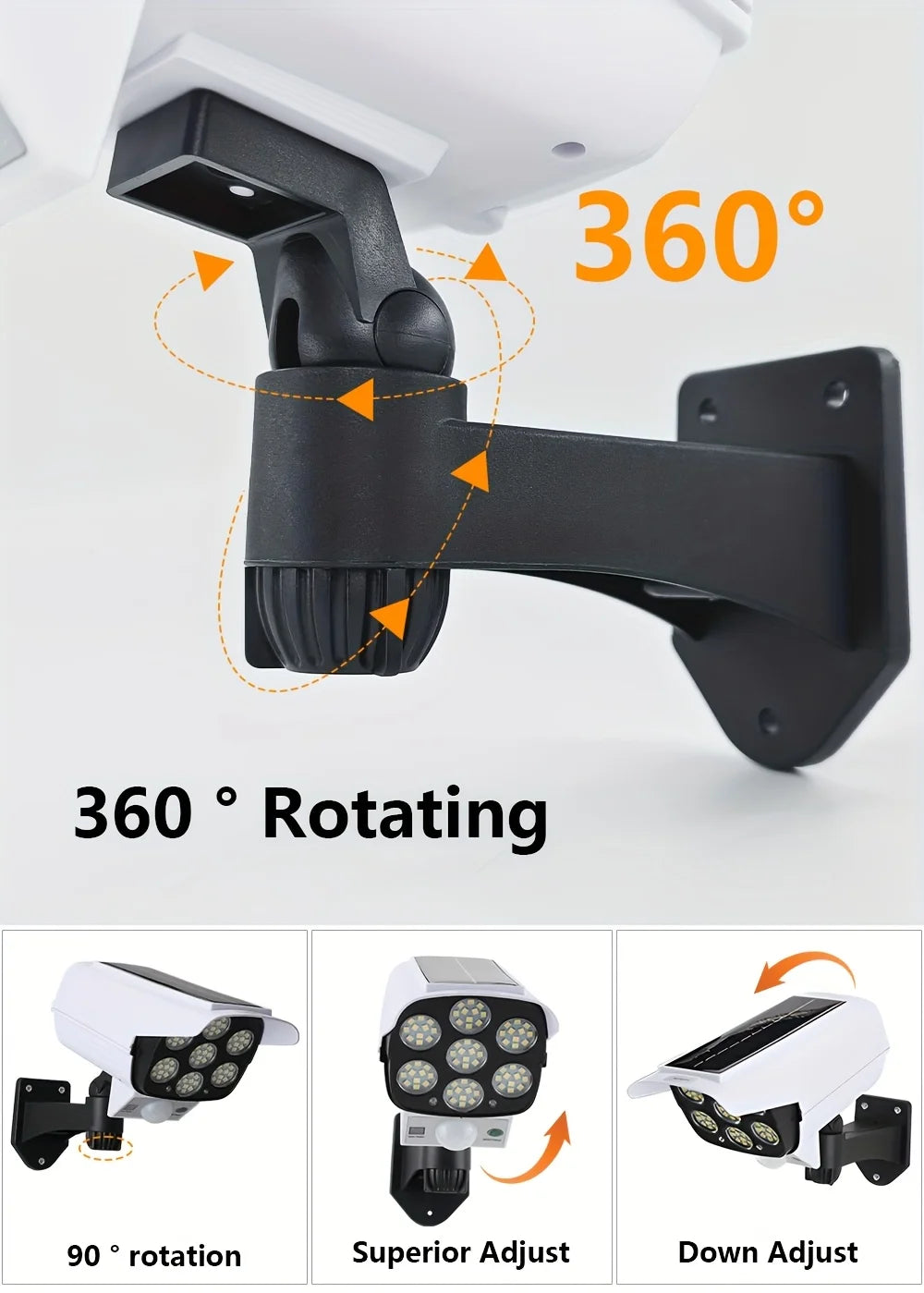 Solar Security Floodlight 2000 Lumens