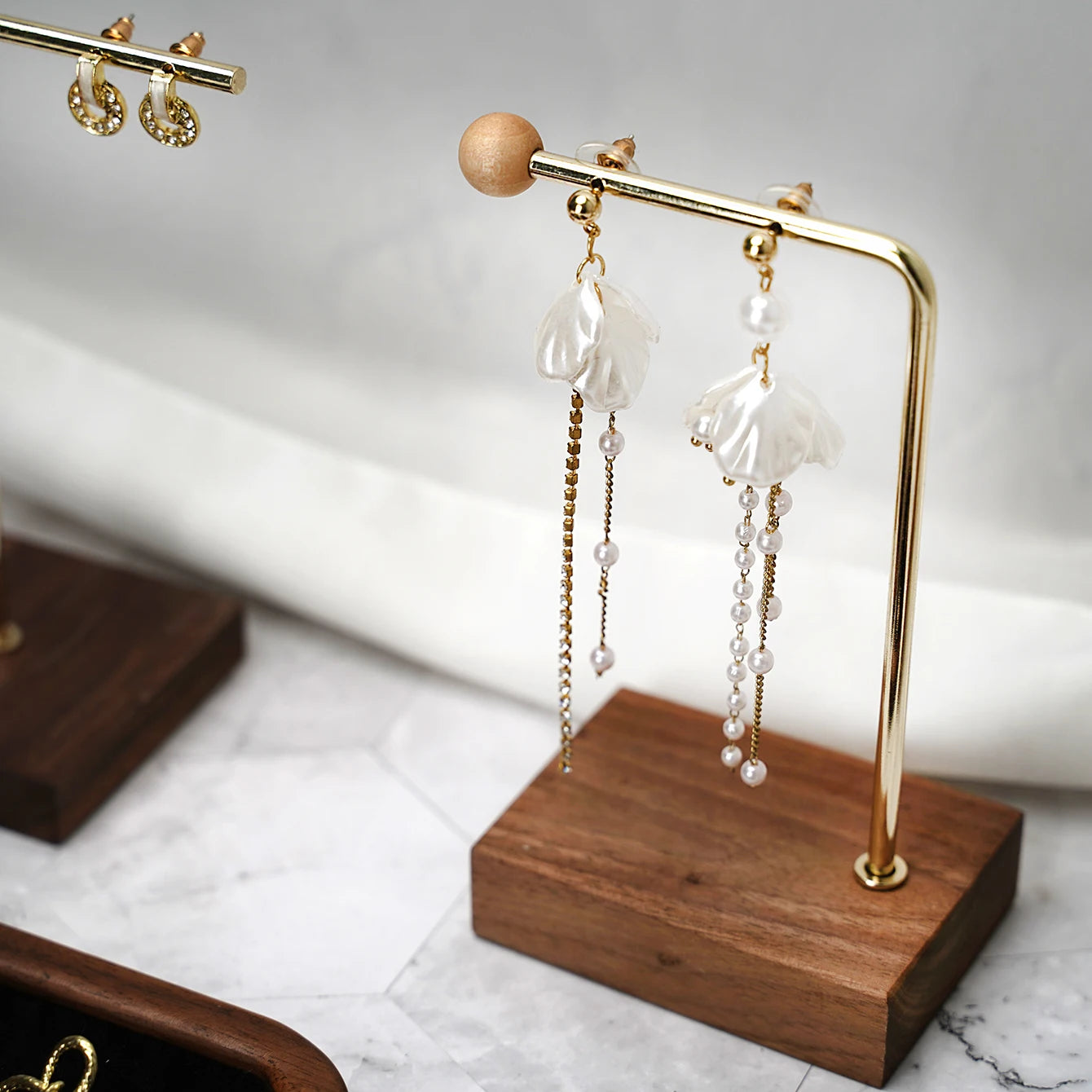 Solid Wood Jewelry Display Tray