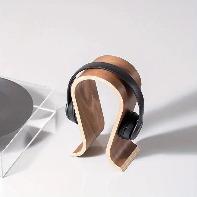 Walnut Headphone Stand